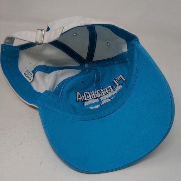 Sunpoint Men's Slideback Hat Blue OSFM Embroidered Florida Adventure Logo - Picture 7 of 8